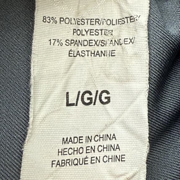 Gaiam‎ OM High Rise Bootcut Yoga Pants Blue Athleisure Y2K Women’s Size Large - Picture 12 of 13